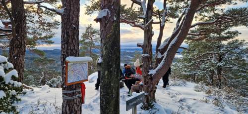 Godt å komme frem...